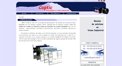 Desktop Screenshot of capticvision.fr