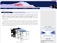 Tablet Screenshot of capticvision.fr
